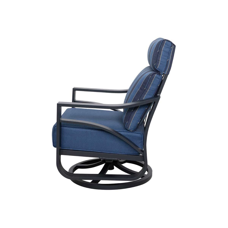 Jarvis Aluminum Swivel Rocking Chair