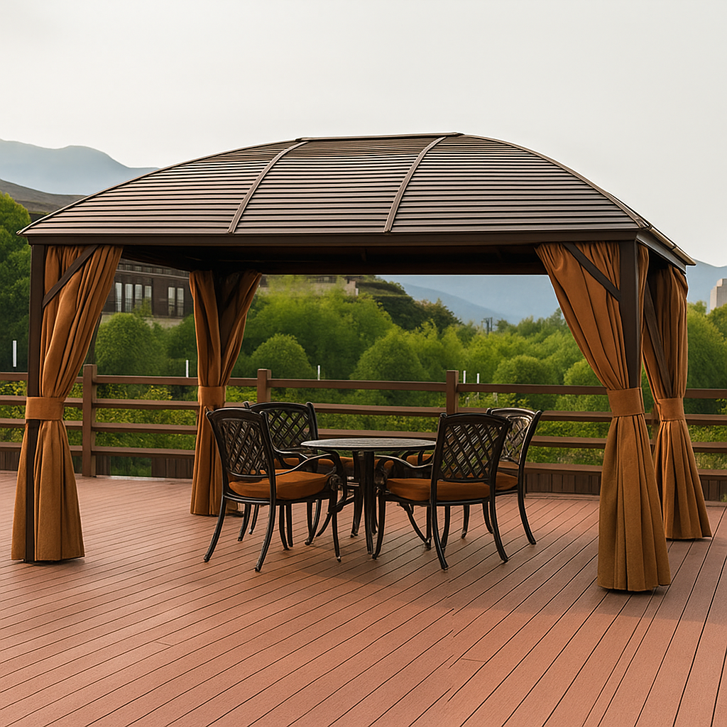 IronHarbor Royale 10x13 Aluminum Hardtop Gazebo