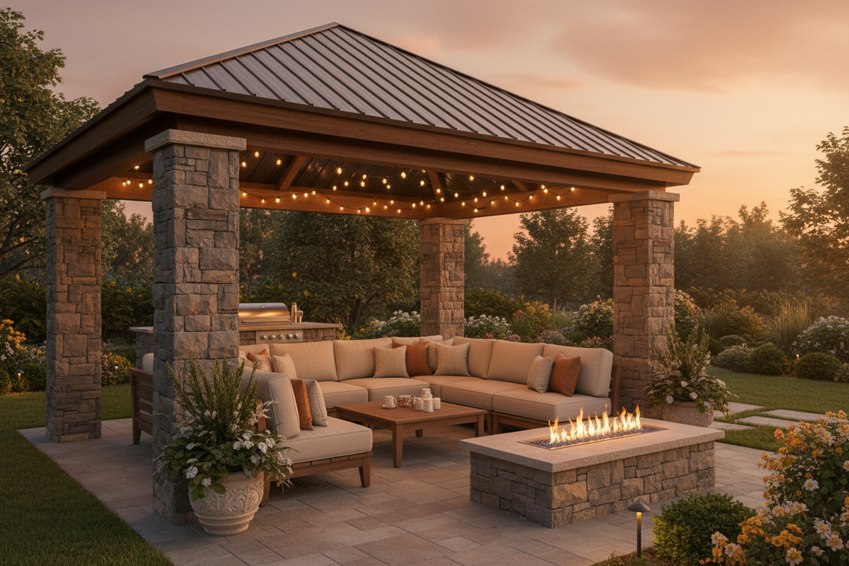 New gazebo scene